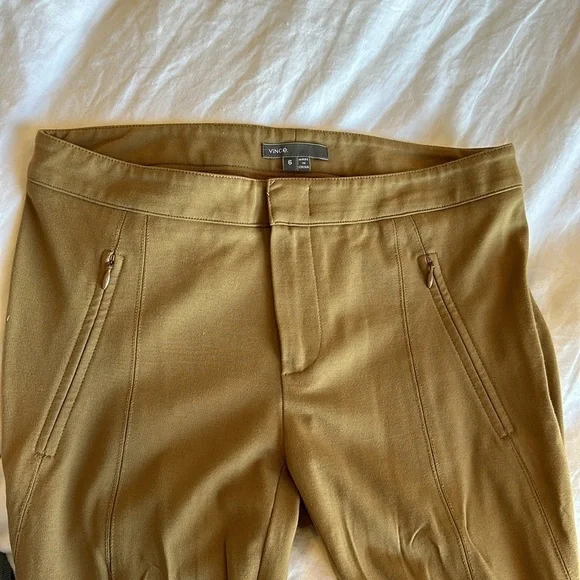 Vince tan leggings. Women’s size 6 - Picture 5 of 5